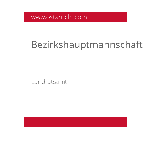 Bezirkshauptmannschaft