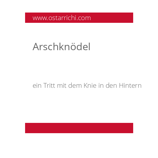Arschknödel