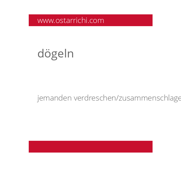 dögeln