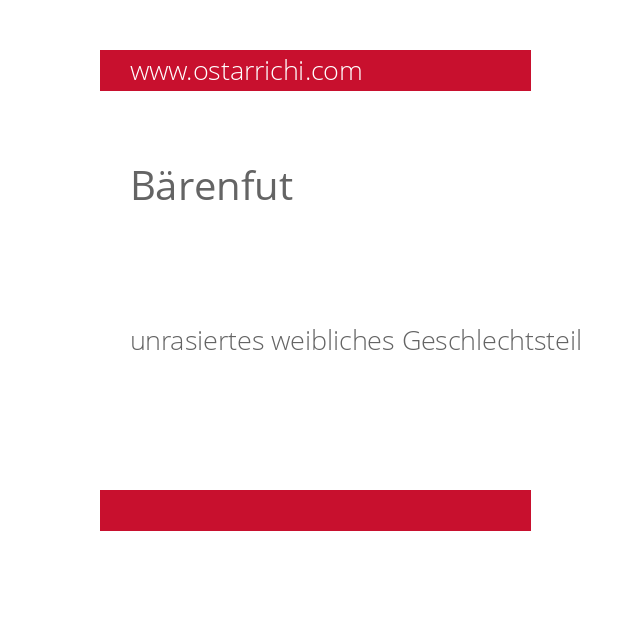 Bärenfut