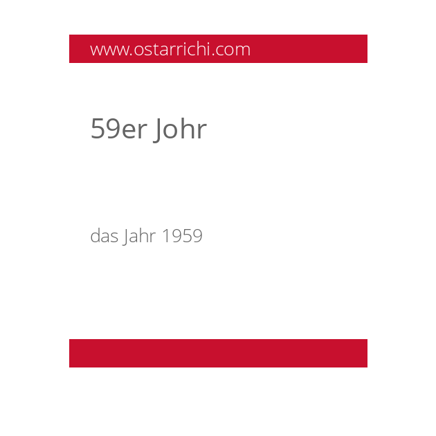 59er Johr