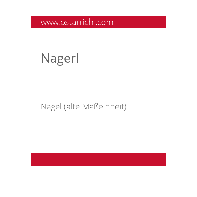 Nagerl