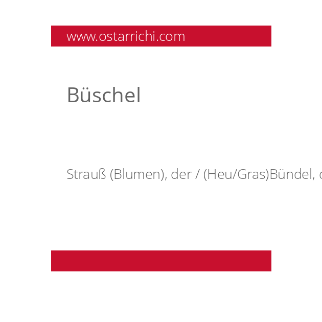 Büschel