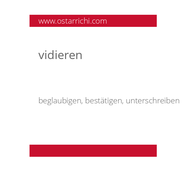 vidieren