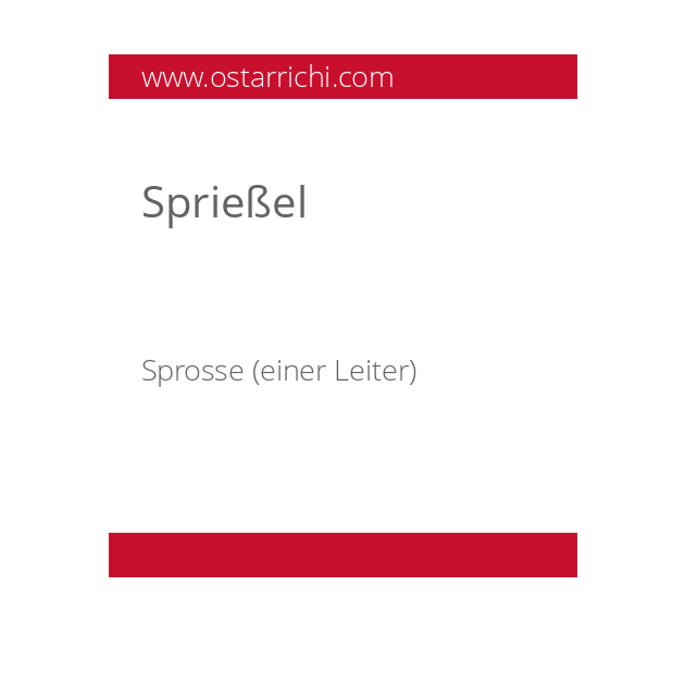 Sprießel