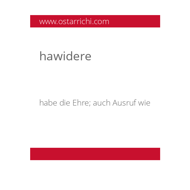 hawidere