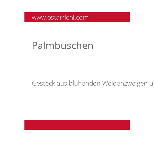 Palmbuschen