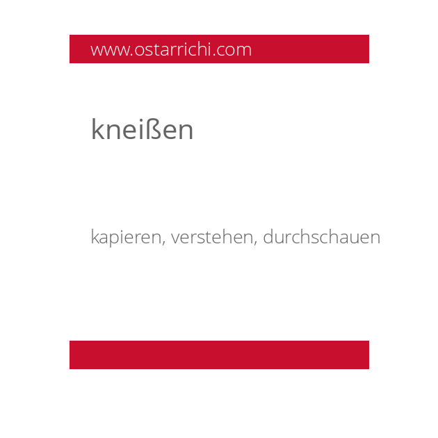 kneißen