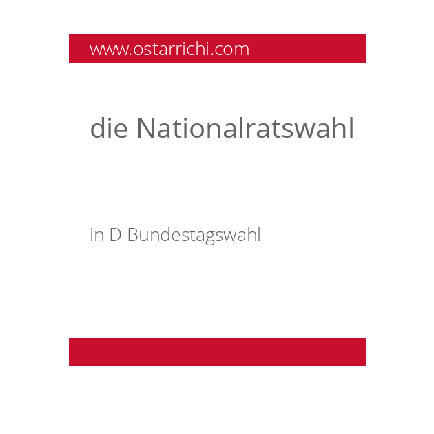 die Nationalratswahl