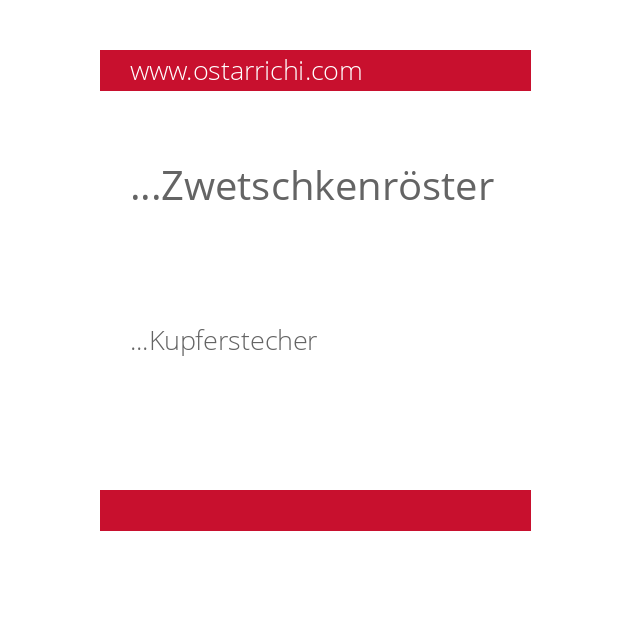 ...Zwetschkenröster