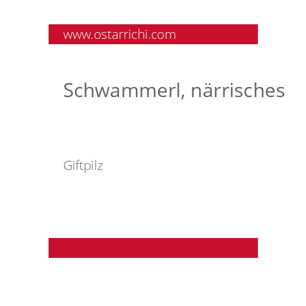 Schwammerl, närrisches