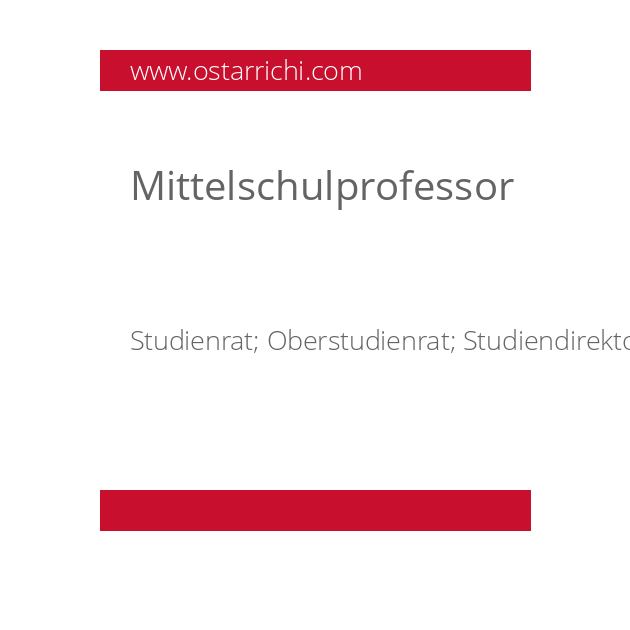 Mittelschulprofessor