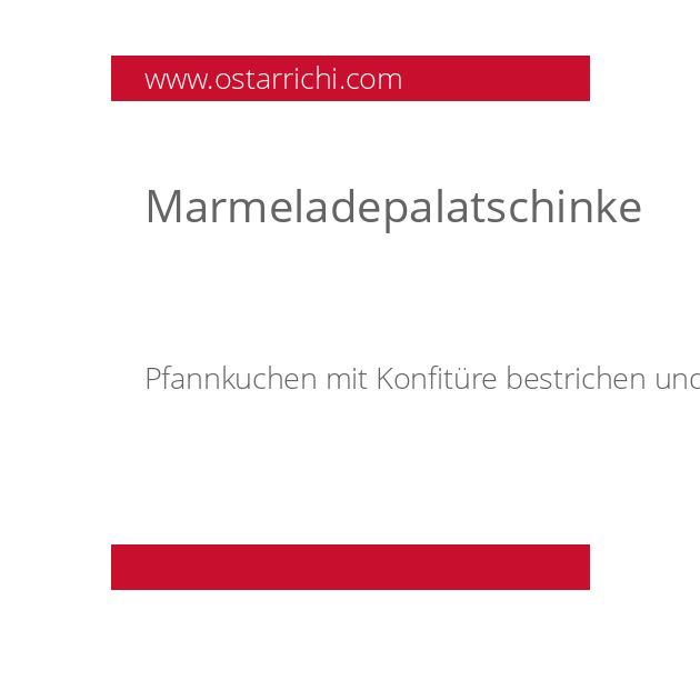 Marmeladepalatschinke