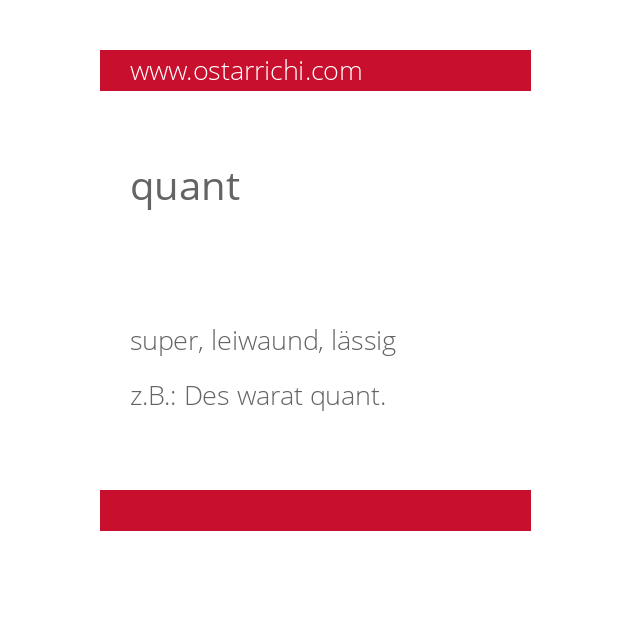 quant