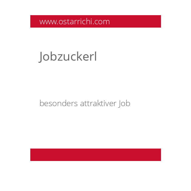 Jobzuckerl