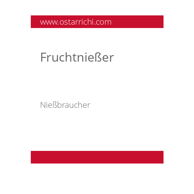Fruchtnießer