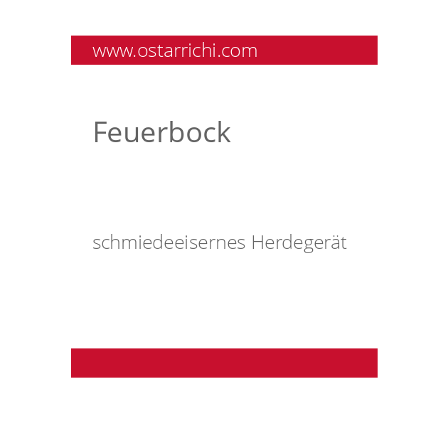Feuerbock