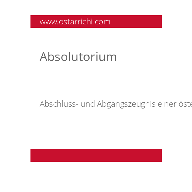 Absolutorium