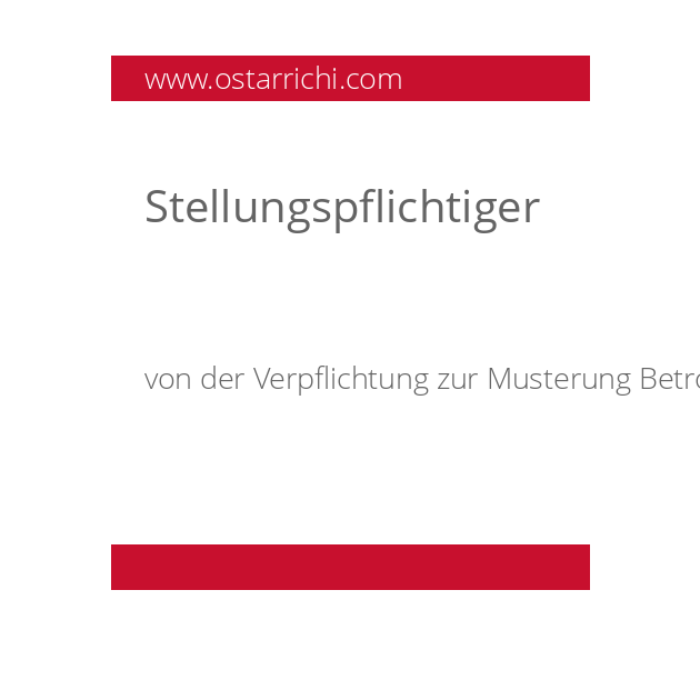 Stellungspflichtiger