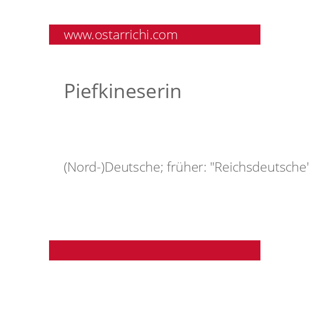 Piefkineserin