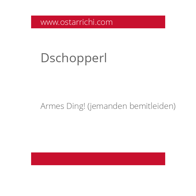 Dschopperl