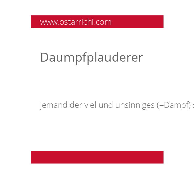 Daumpfplauderer