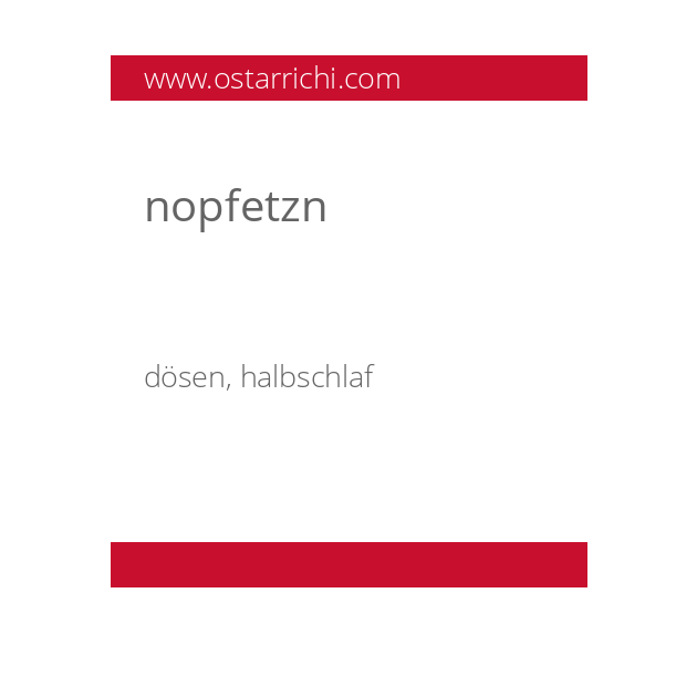 nopfetzn