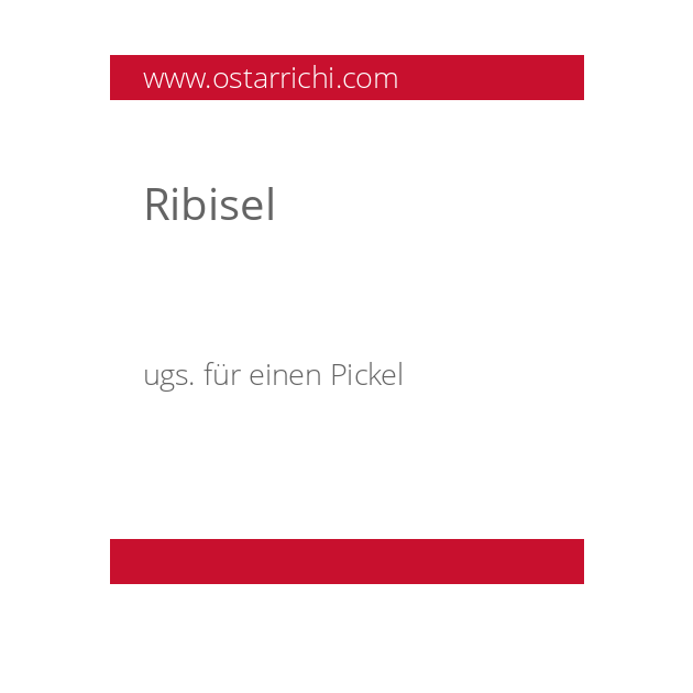 Ribisel