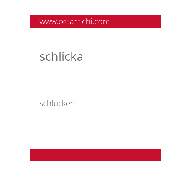 schlicka