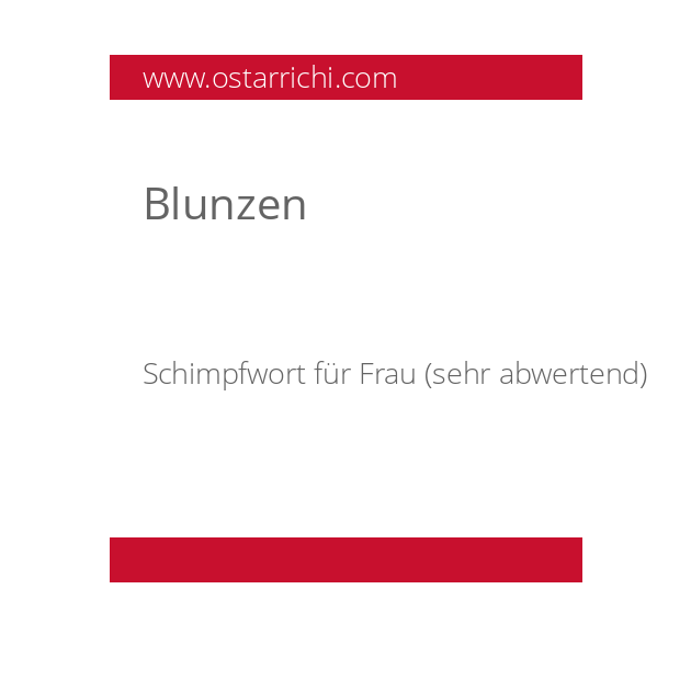 Blunzen