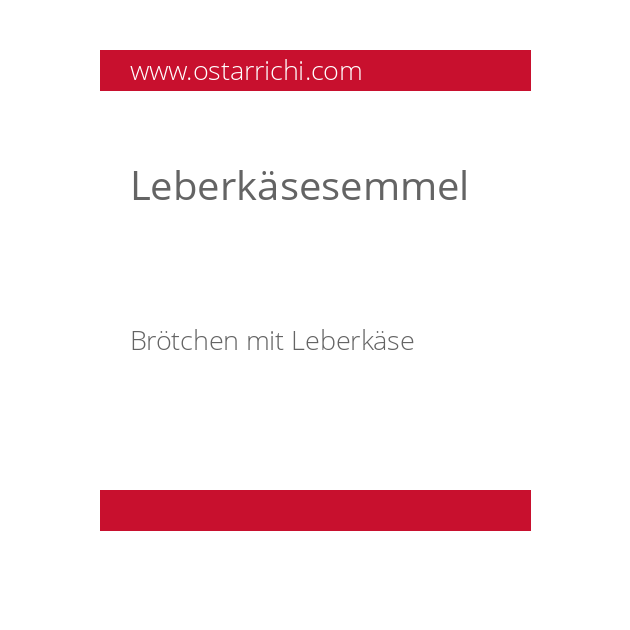 Leberkäsesemmel