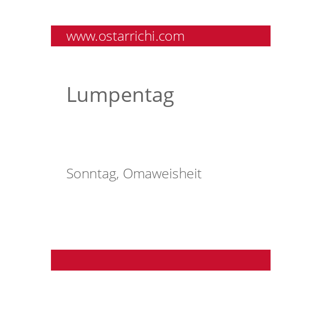Lumpentag