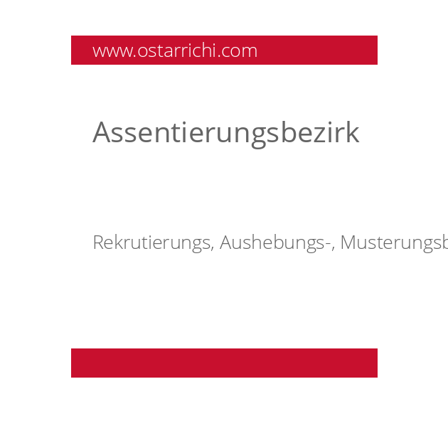 Assentierungsbezirk