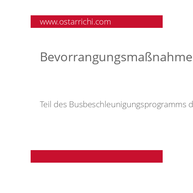 Bevorrangungsmaßnahme