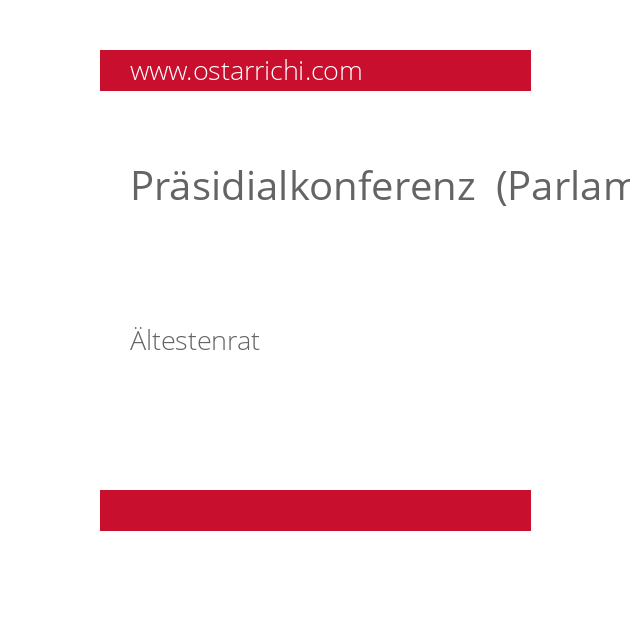 Präsidialkonferenz  (Parlament, Landtag)