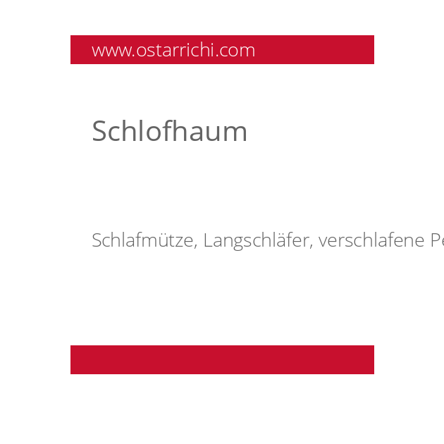Schlofhaum