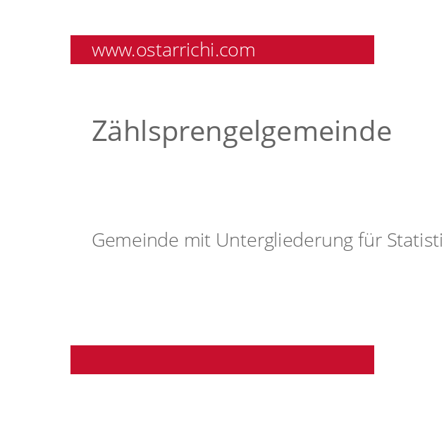 Zählsprengelgemeinde