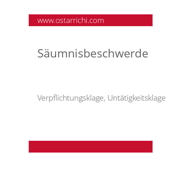 Säumnisbeschwerde