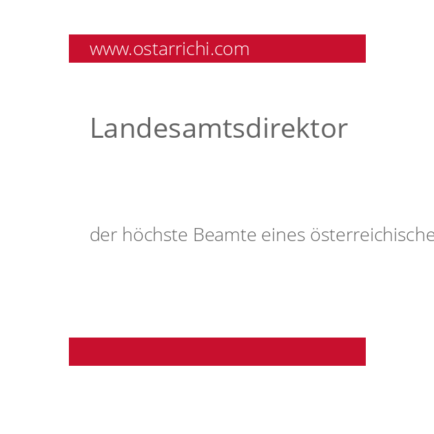 Landesamtsdirektor