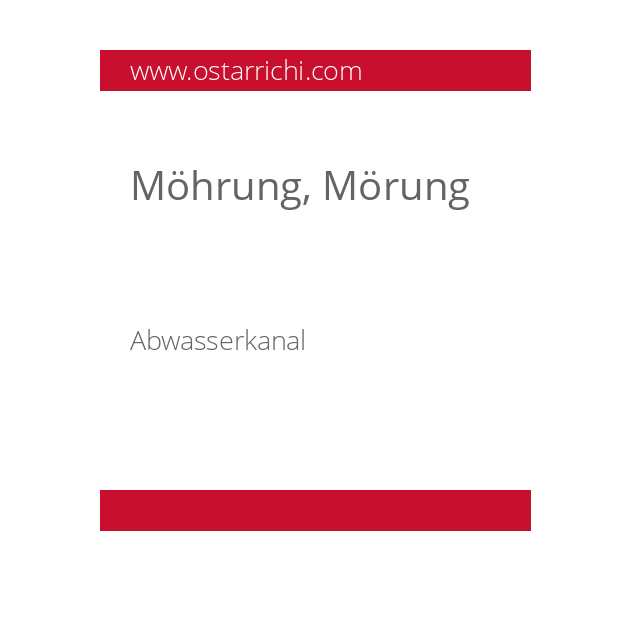Möhrung, Mörung