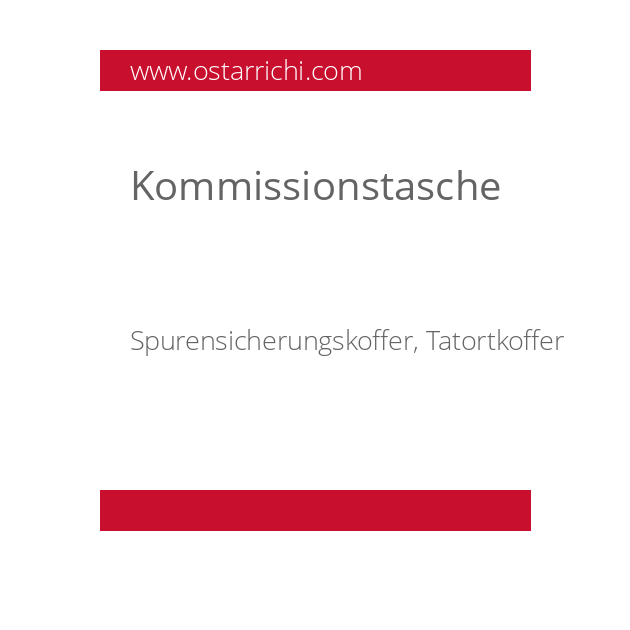 Kommissionstasche