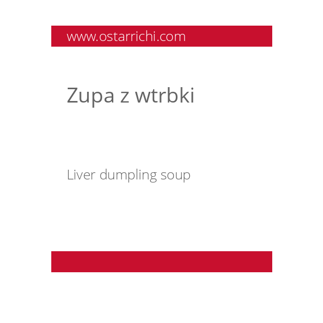 Zupa z wtrbki
