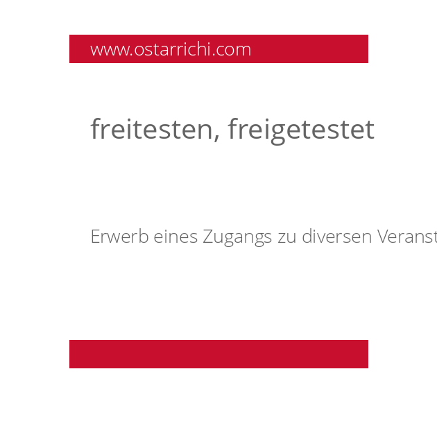 freitesten, freigetestet