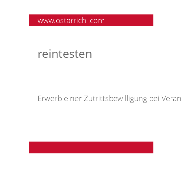 reintesten