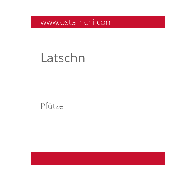 Latschn