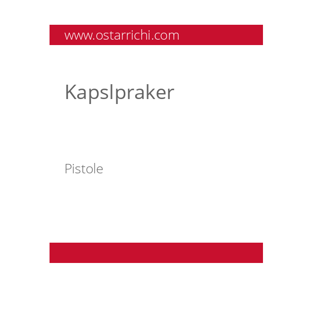 Kapslpraker