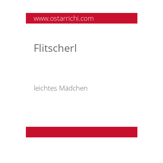 Flitscherl