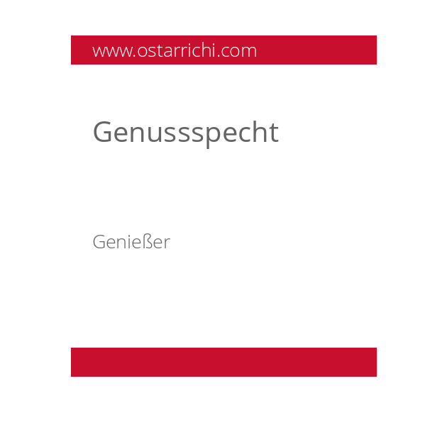 Genussspecht