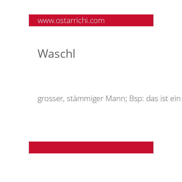 Waschl
