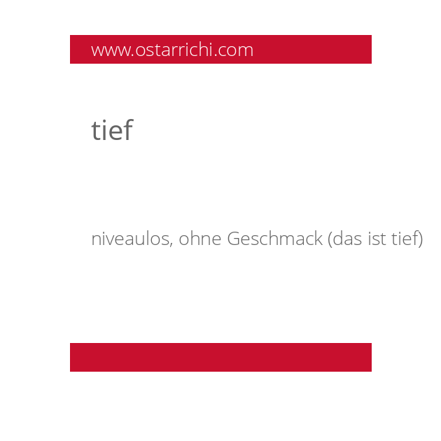 tief